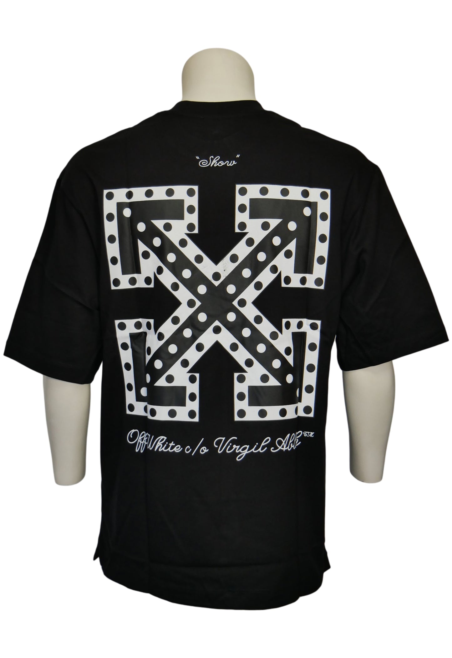 Off-White T-shirt oversize da uomo Nero