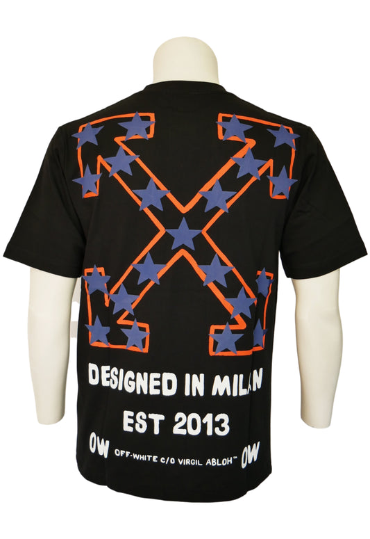 Off-White Herren T-Shirt Schwarz