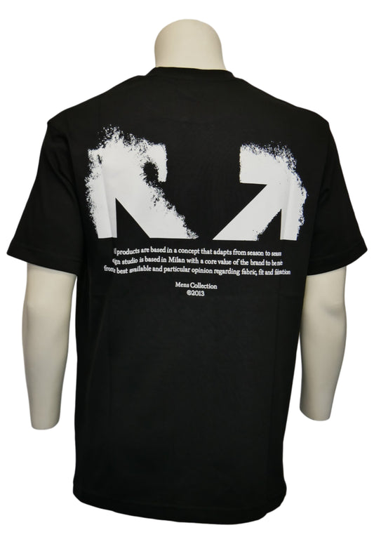 Off-White Herren T-Shirt Schwarz