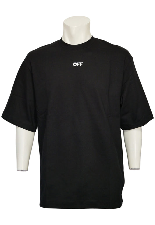 Off-White T-shirt oversize da uomo Nero