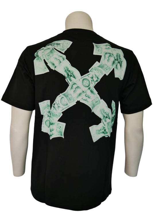 Off-White Herren T-Shirt Schwarz