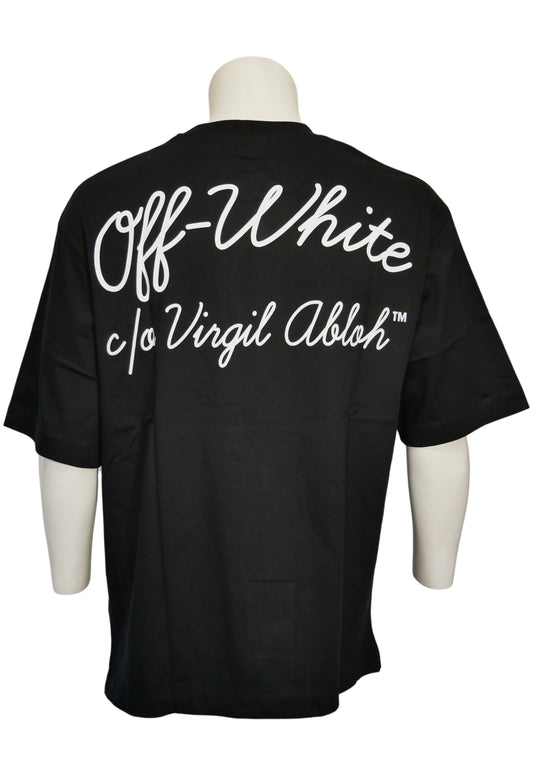Off-White T-shirt oversize da uomo Nero