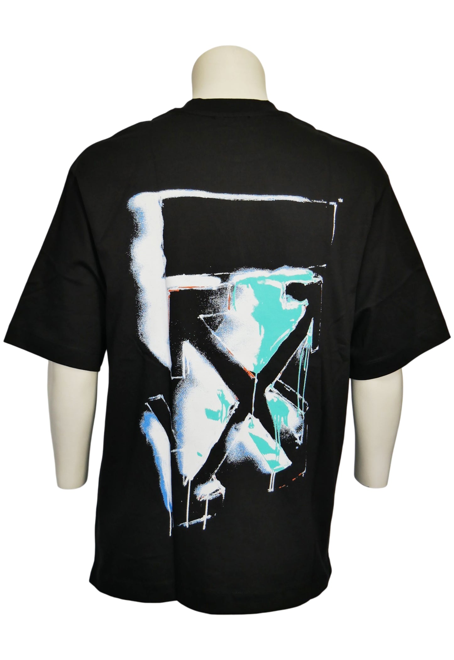 Off-White T-shirt oversize da uomo Nero