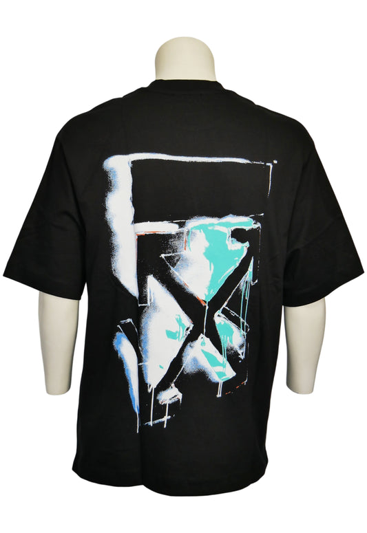 Off-White T-shirt oversize da uomo Nero