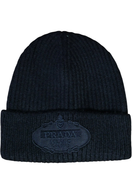 Prada Herren Mütze Schwarz - Original Designer Marken Outlet - Salvin Store