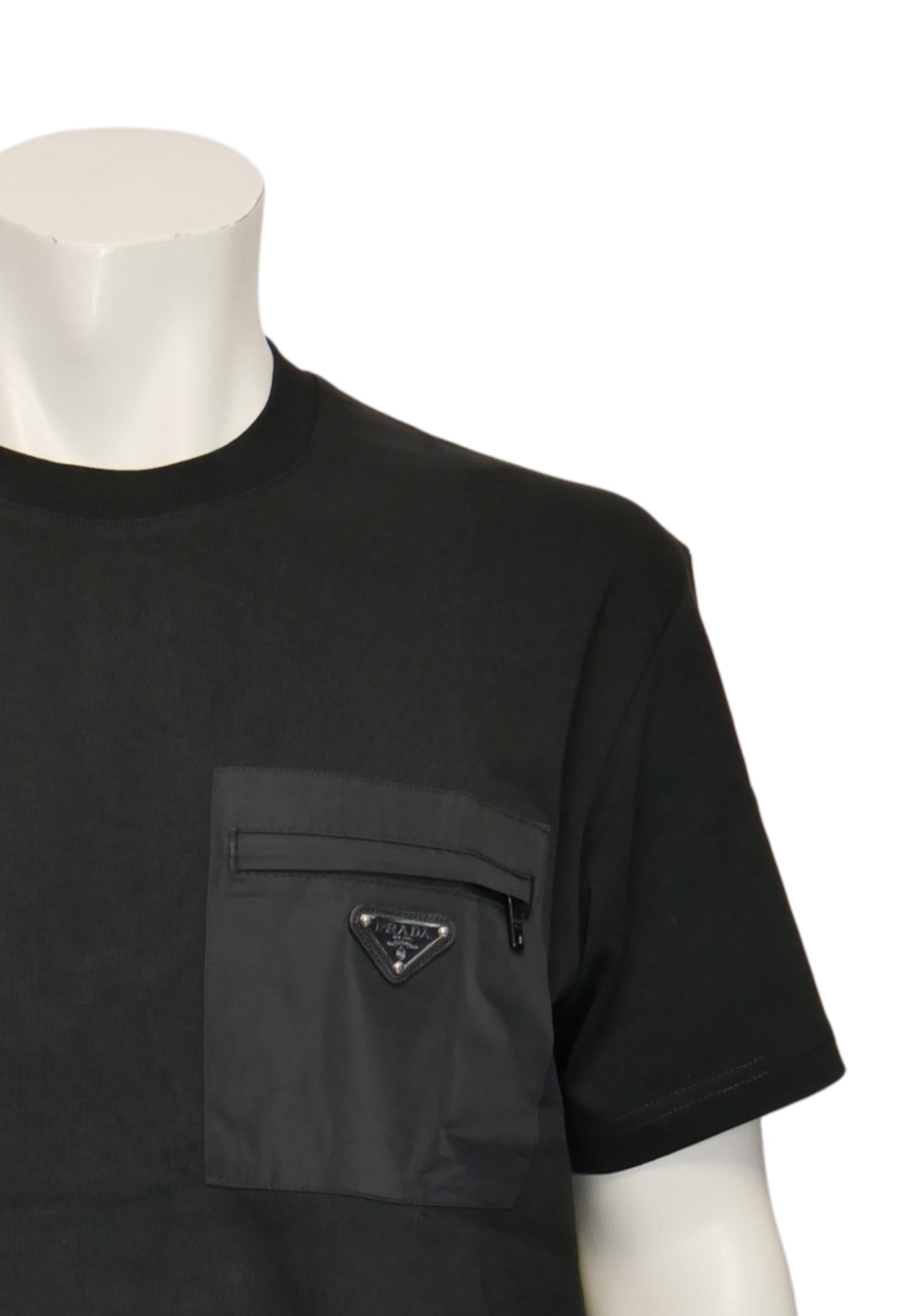 Prada Men's Black T-Shirt