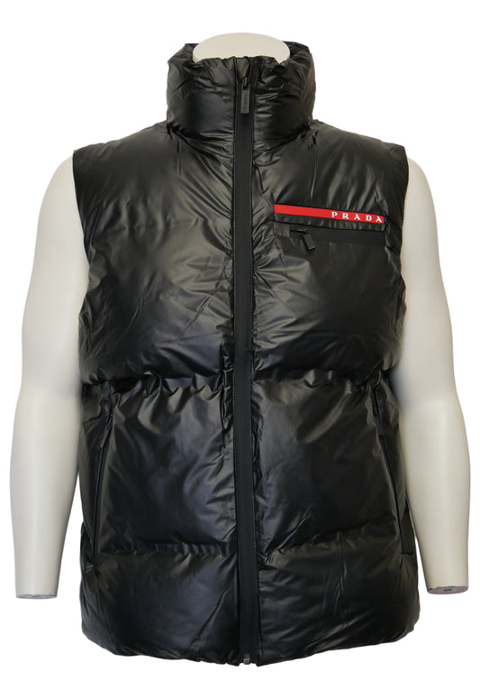 Prada Herren Weste Schwarz