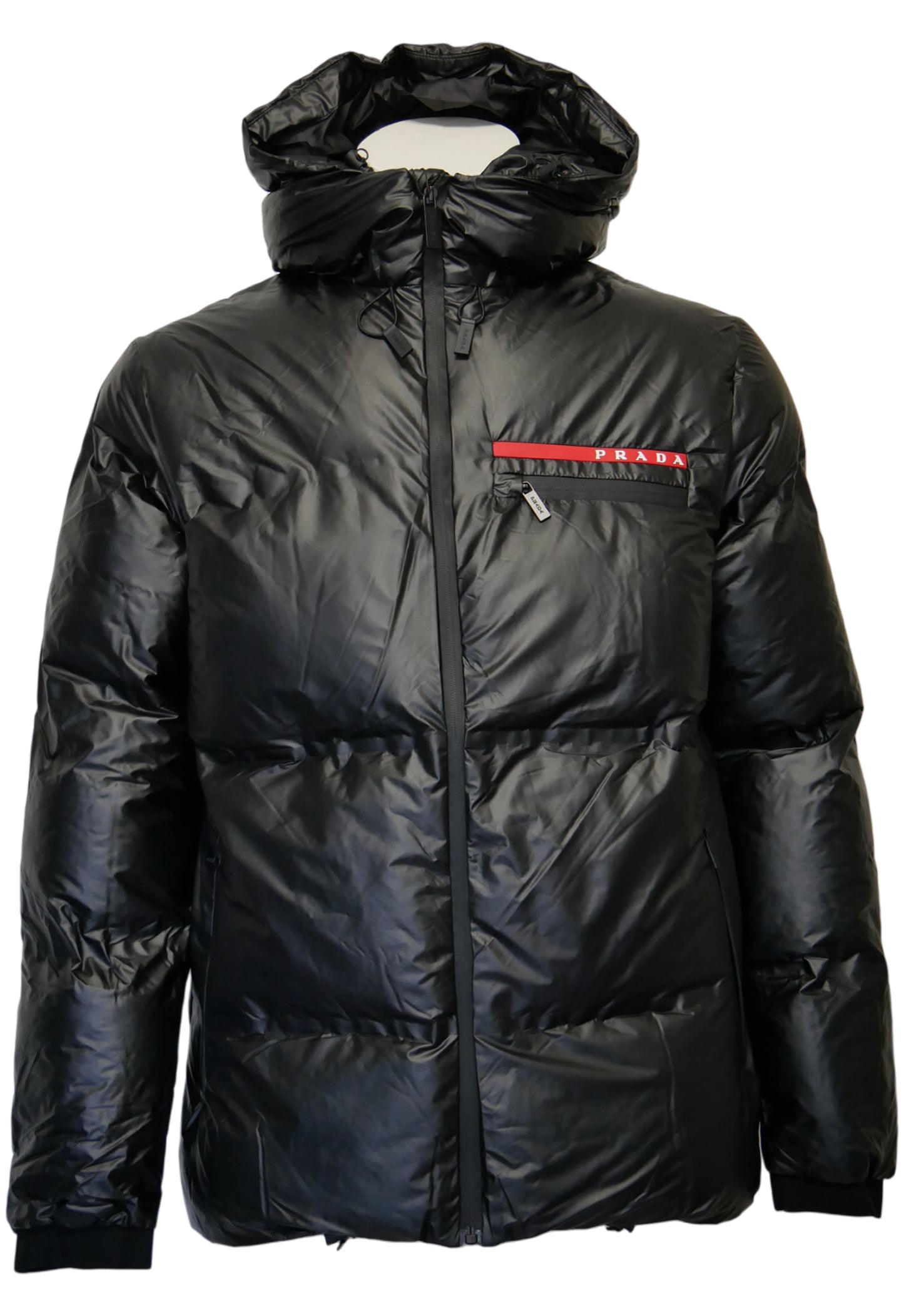 Prada Herren Winterjacke Schwarz