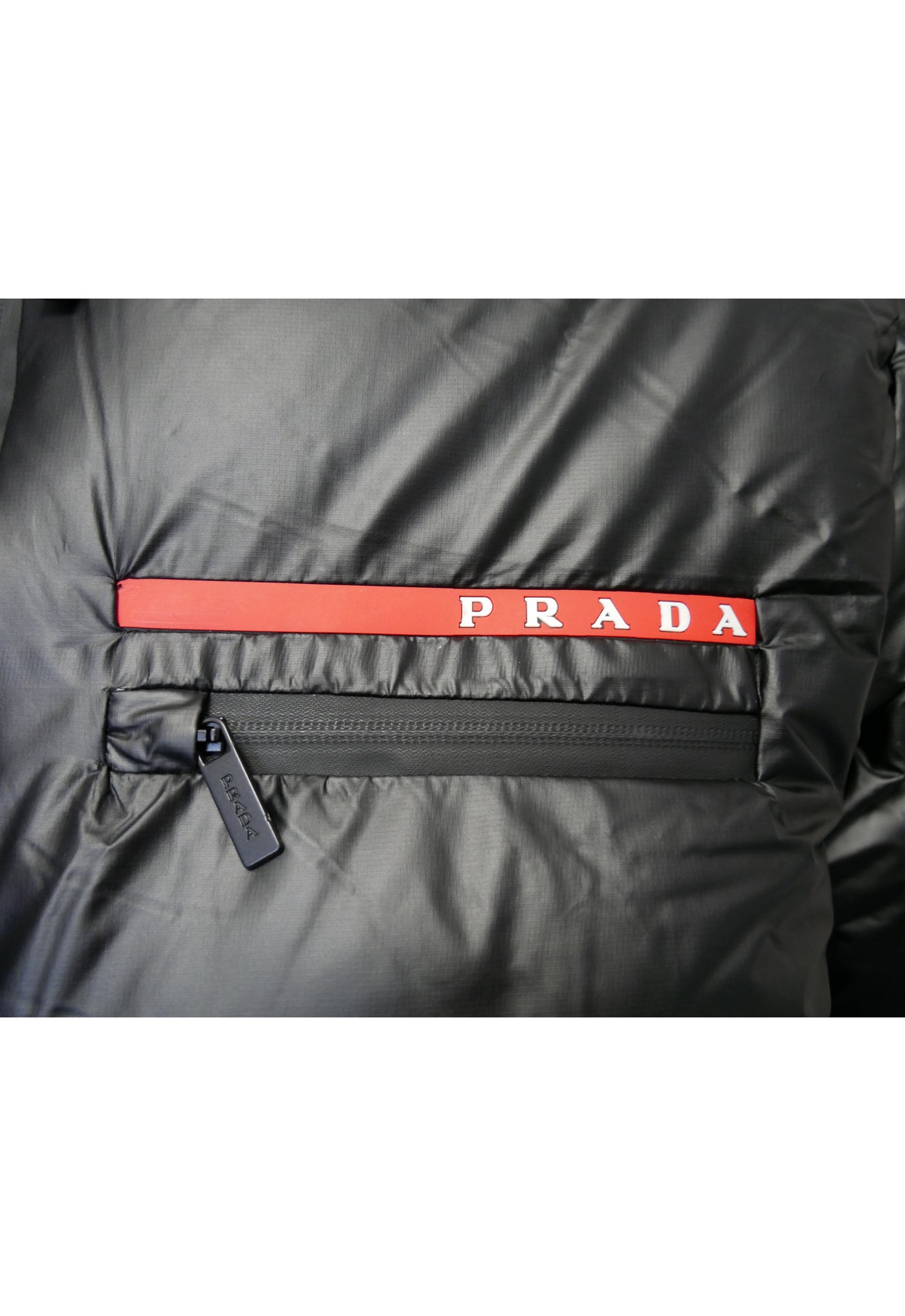 Prada Herren Winterjacke Schwarz