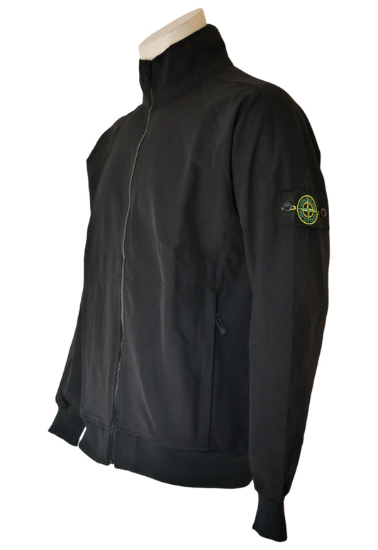 Stone Island Herren Jacke Schwarz – Leichte Übergangsjacke