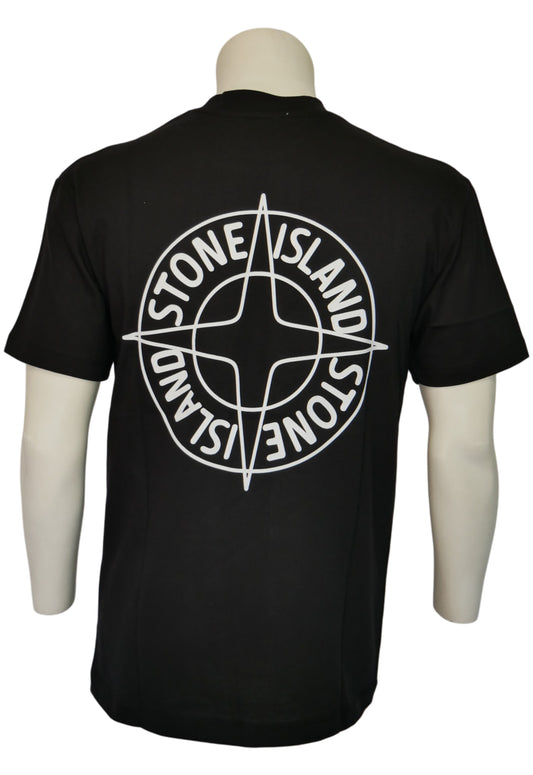 Stone Island Herren T-Shirt Schwarz