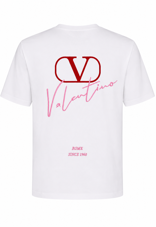 Valentino Herren T-Shirt Weiß