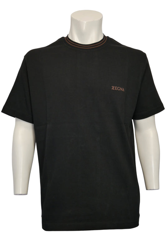 Zegna T-shirt da uomo Nero