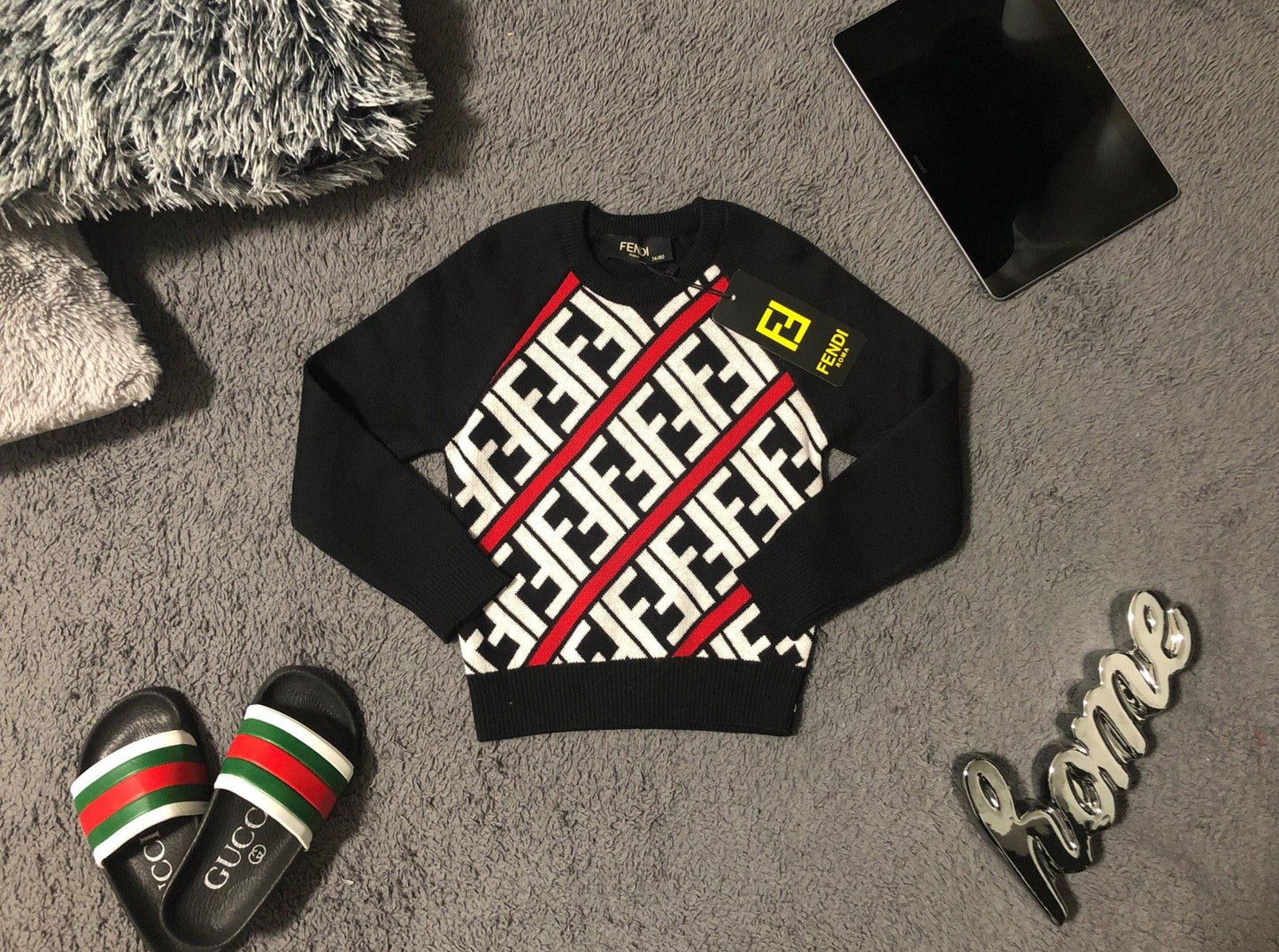 Fendi Baby, Kinder Strickpullover - Salvin Store