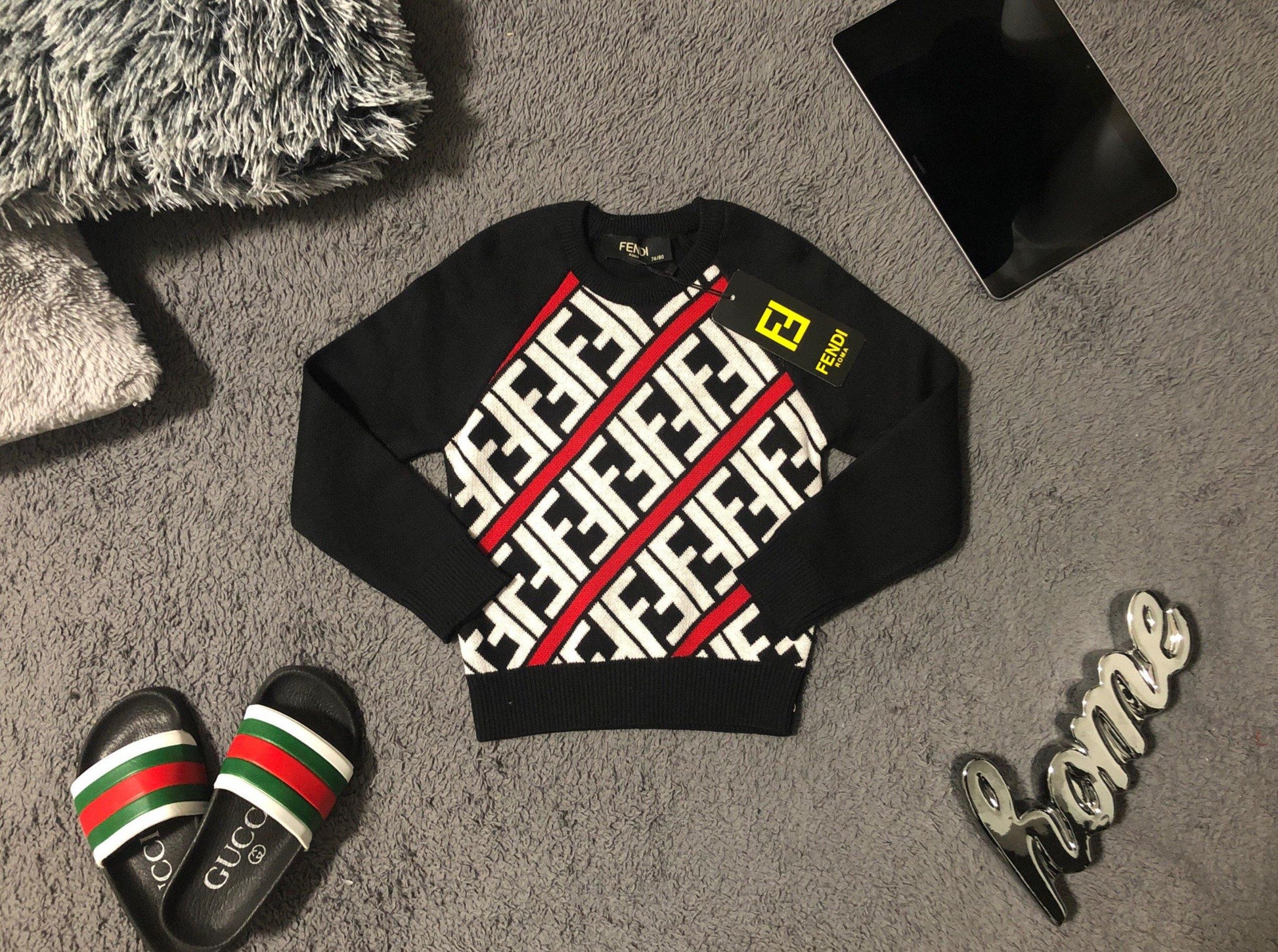 Fendi Baby, Kinder Strickpullover - Salvin Store