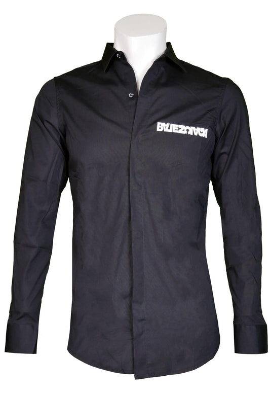 Balenciaga Herren Hemd Slim Fit – Vorderansicht