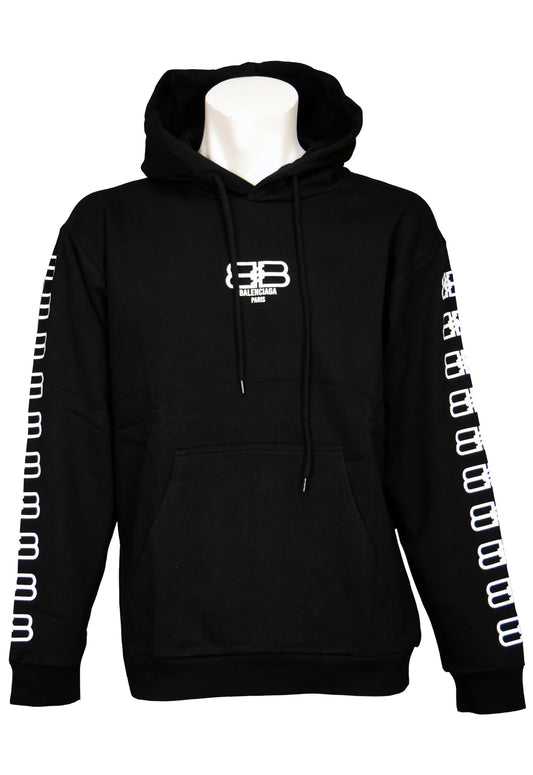Balenciaga Herren Hoodie Kapuzenpullover – Vorderansicht