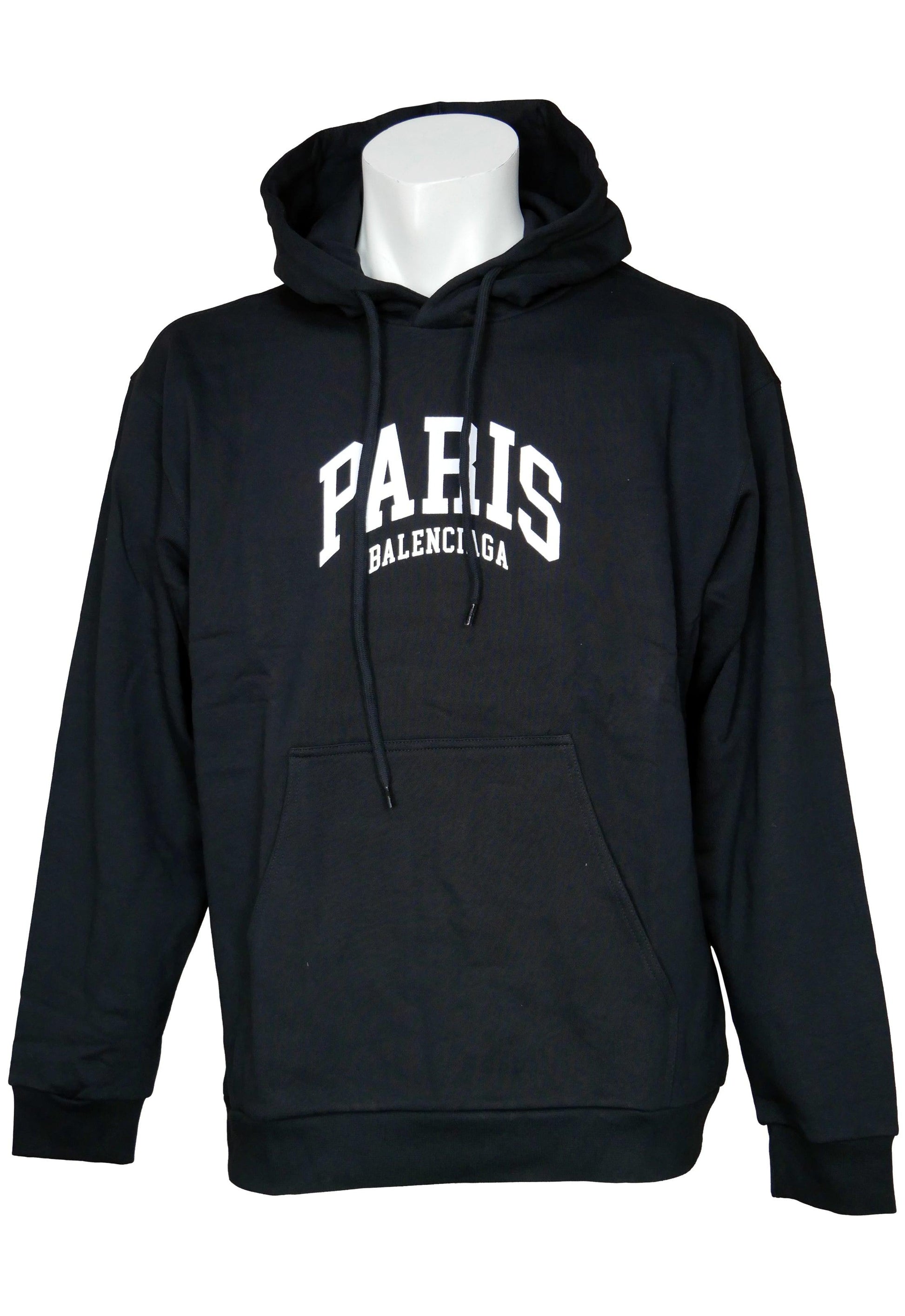 Balenciaga Herren Hoodie Kapuzenpullover – Vorderansicht