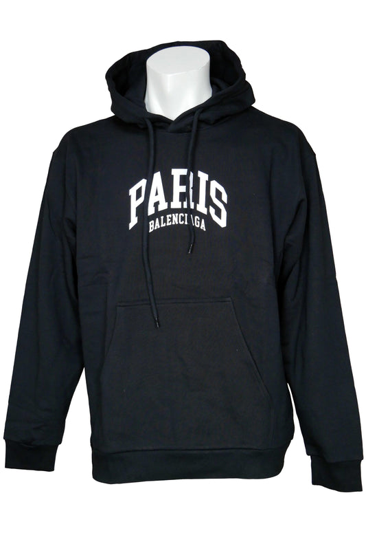 Balenciaga Herren Hoodie Kapuzenpullover – Vorderansicht