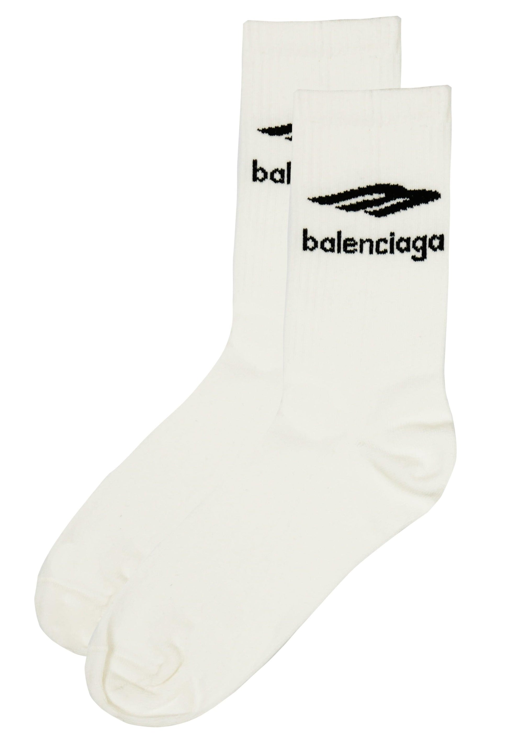 2 Paar Balenciaga Socken 40-46 - Salvin Store