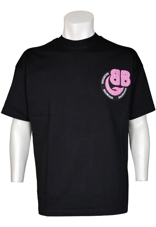 Balenciaga Herren T-Shirt Oversize – Vorderansicht