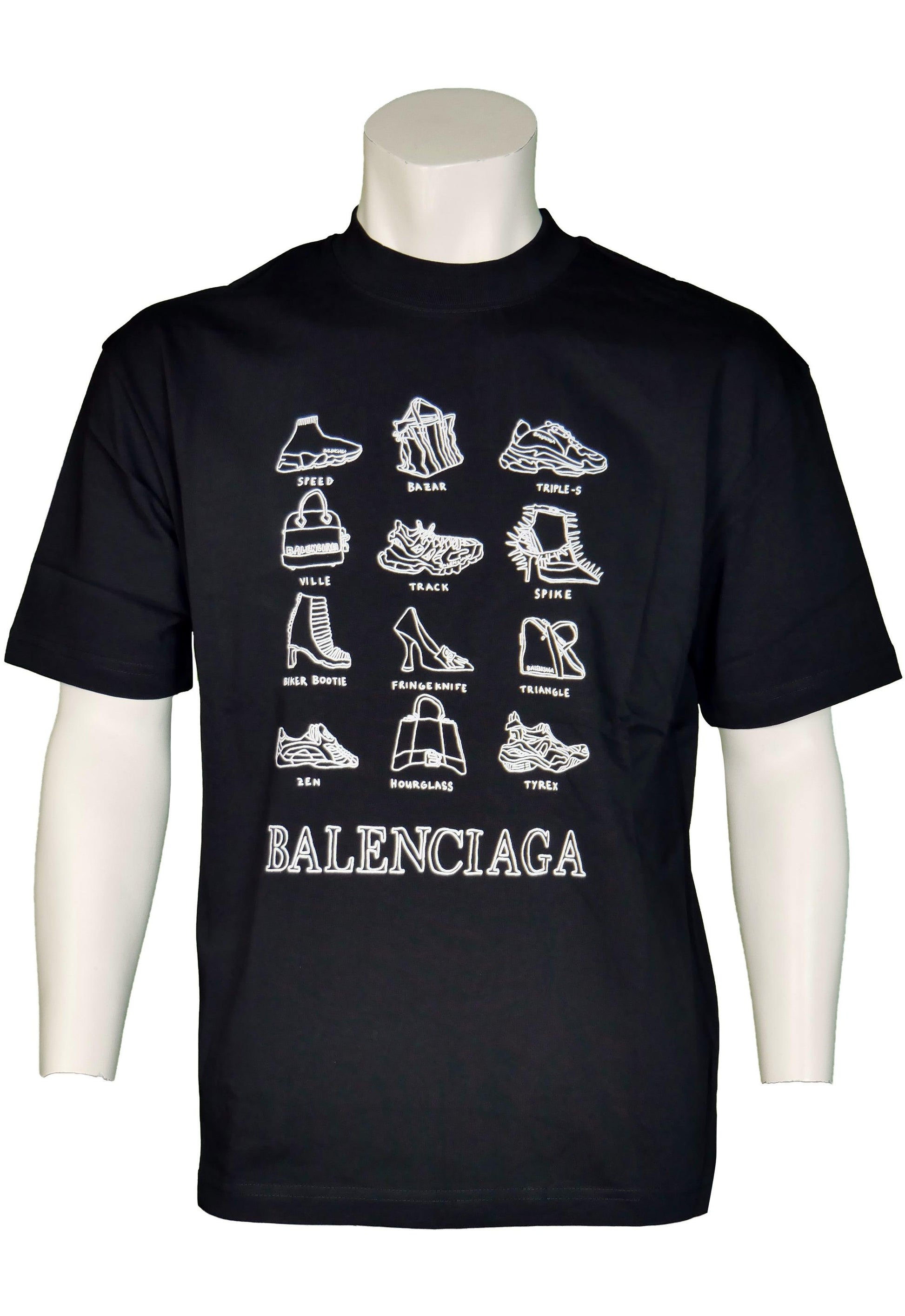 Balenciaga Herren T-Shirt – Vorderansicht