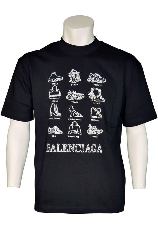 Balenciaga Herren T-Shirt – Vorderansicht