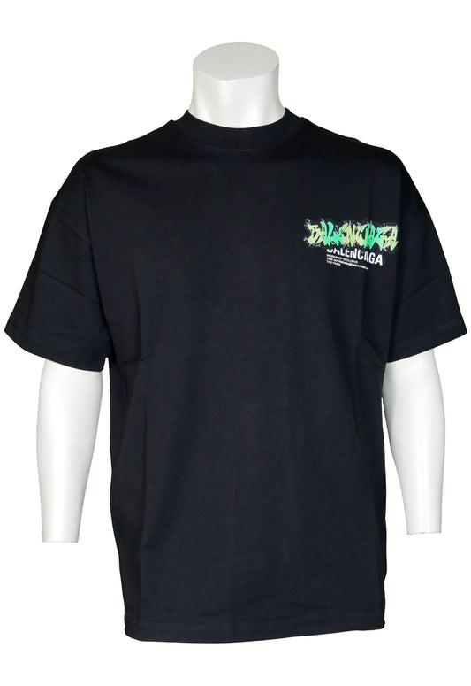 Balenciaga Herren T-Shirt Oversize – Vorderansicht