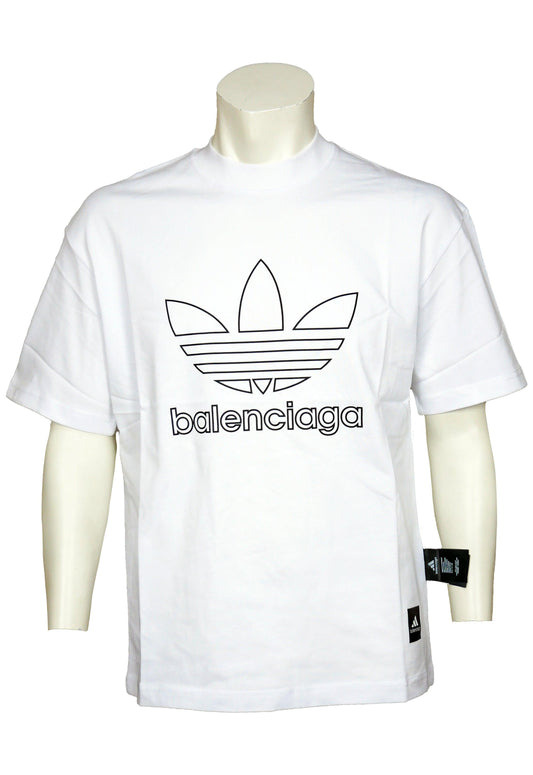 Balenciaga Herren T-Shirt x Adidas – Vorderansicht