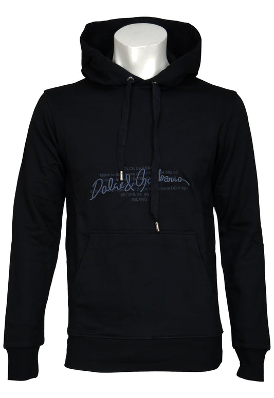 Dolce & Gabbana Herren Hoodie Slim Fit Kapuzenpullover – Vorderansicht