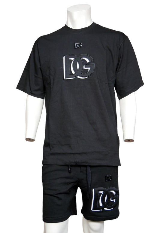 Dolce & Gabbana Herren Trainingsanzug kurzer – Vorderansicht