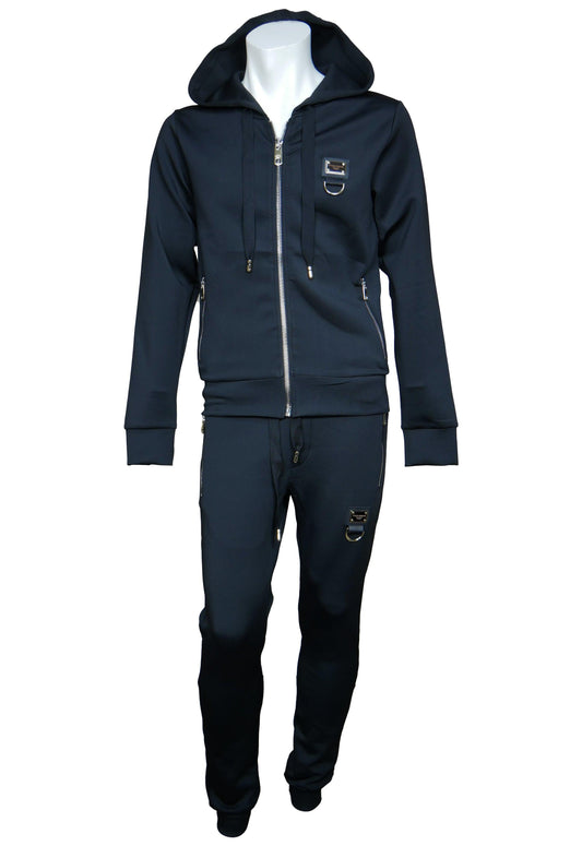 Dolce & Gabbana Herren Trainingsanzug Slim Fit – Vorderansicht