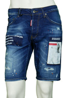 Dsquared Ibrahimovic Slim Fit Jeans Short