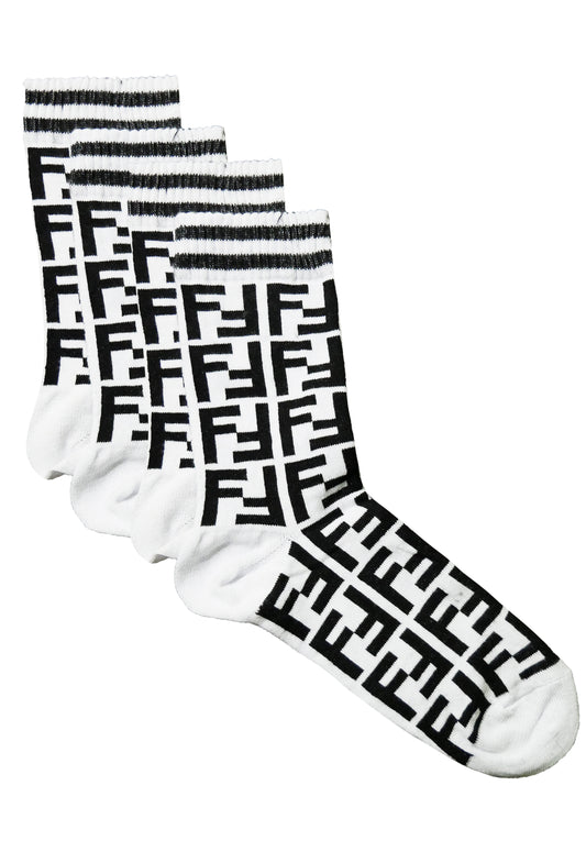 4 Paar Fendi Socken 40-46