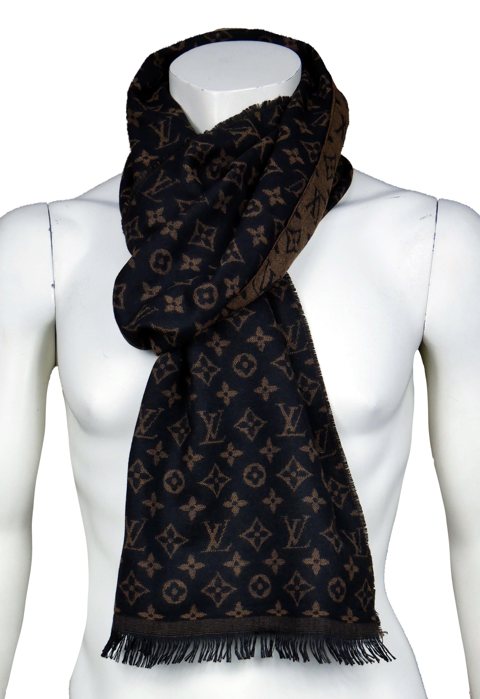 Louis Vuitton Herren Schal – Vorderansicht