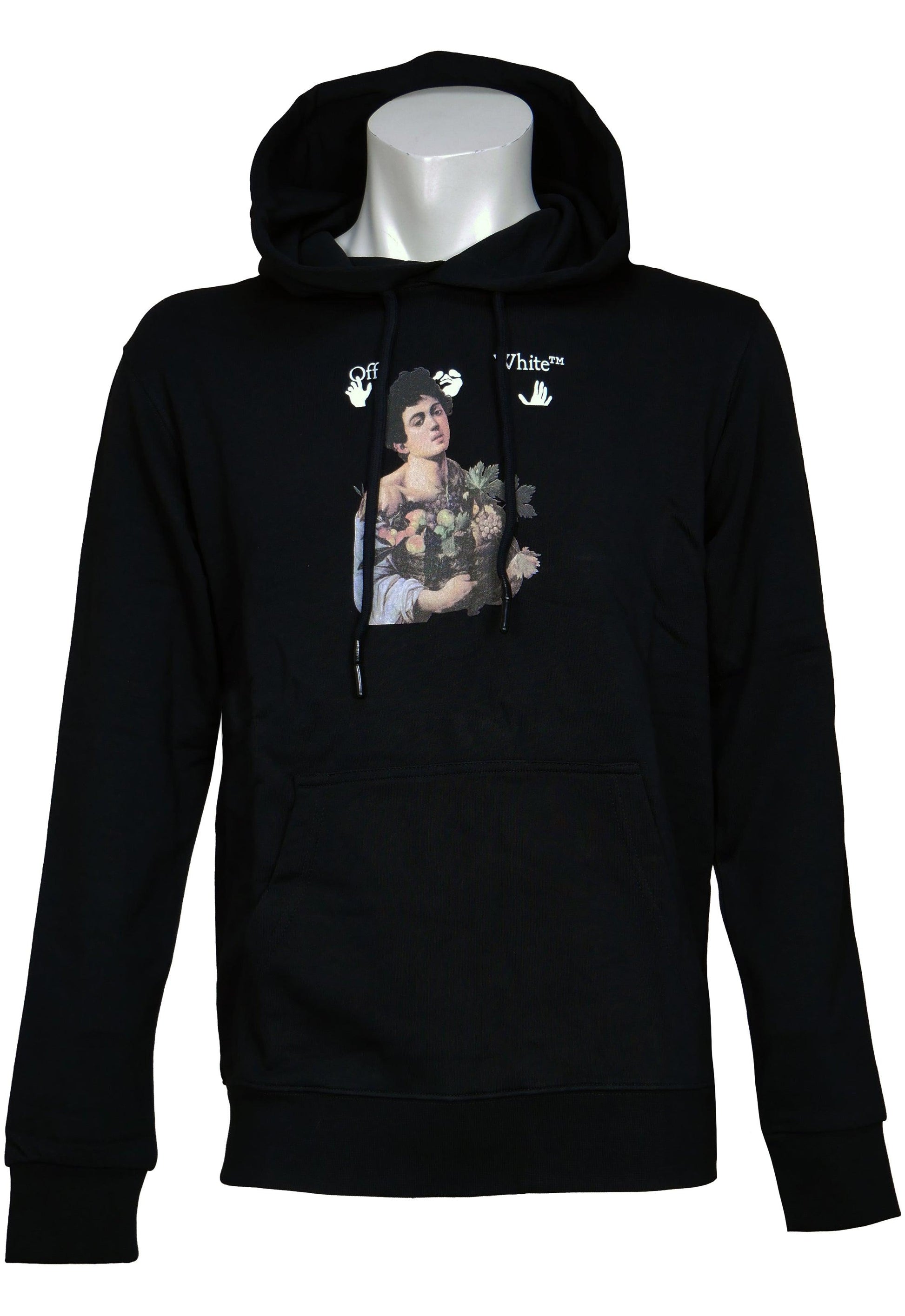 Off-White Herren Hoodie Kapuzenpullover – Vorderansicht