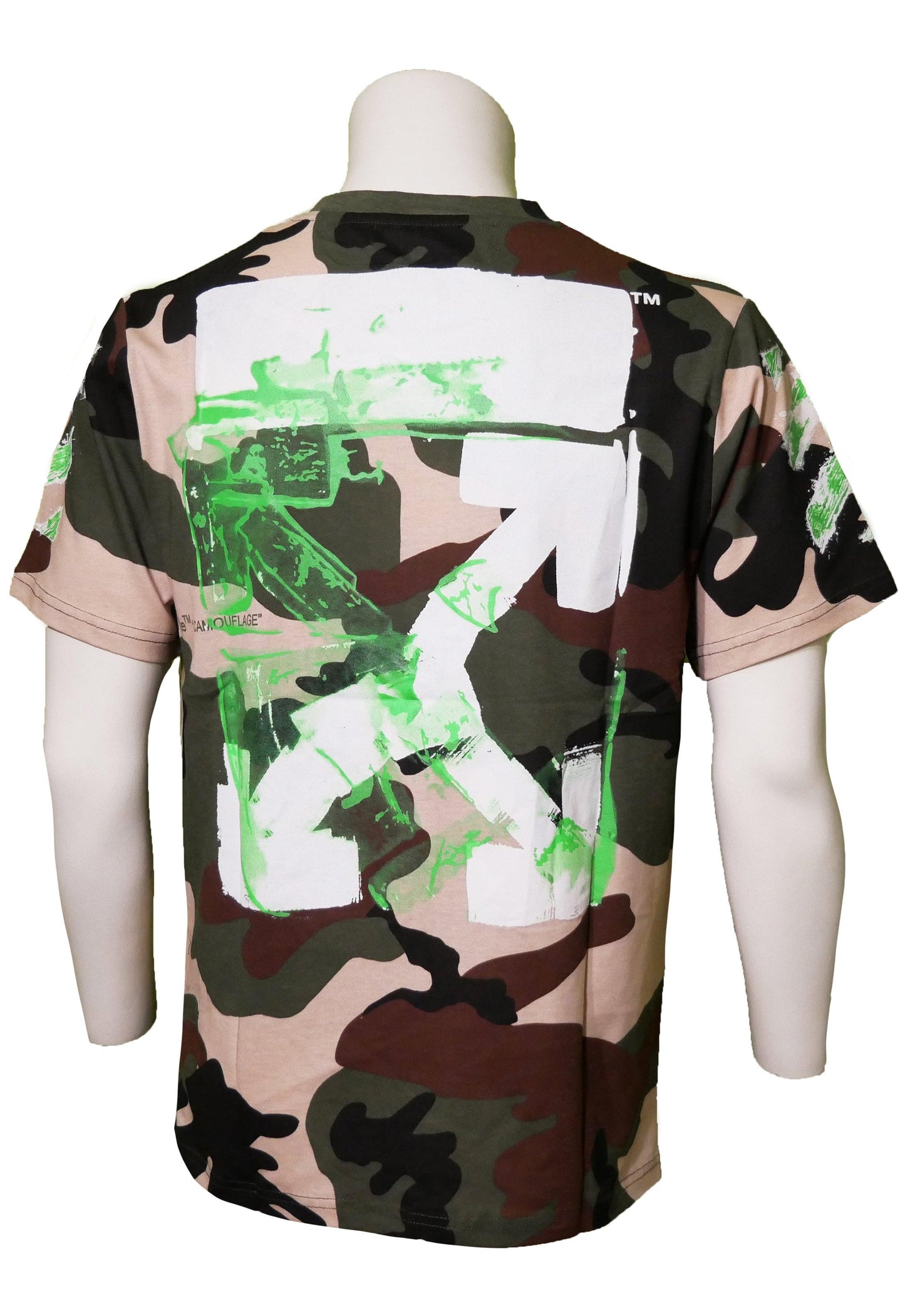 Off-White Camouflage T-Shirt - Salvin Store