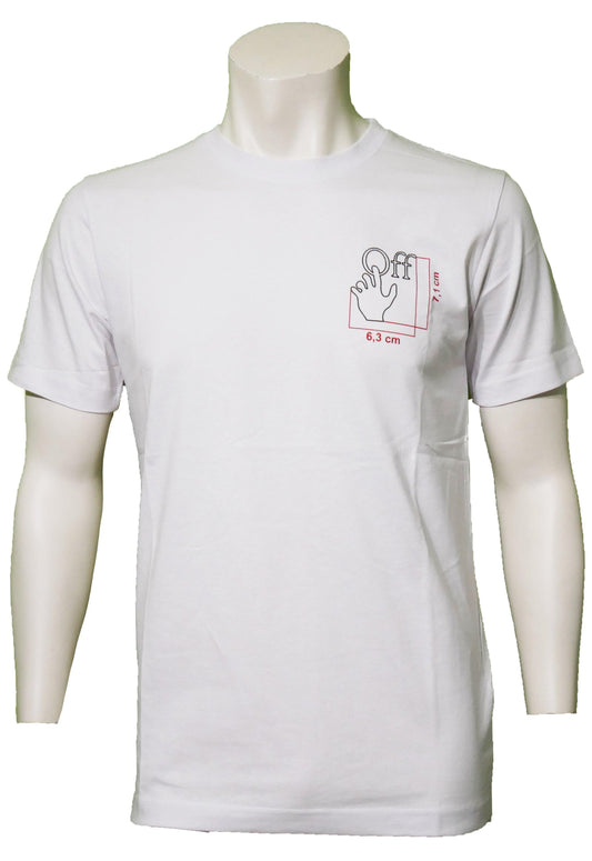 Off-White Herren T-Shirt – Vorderansicht