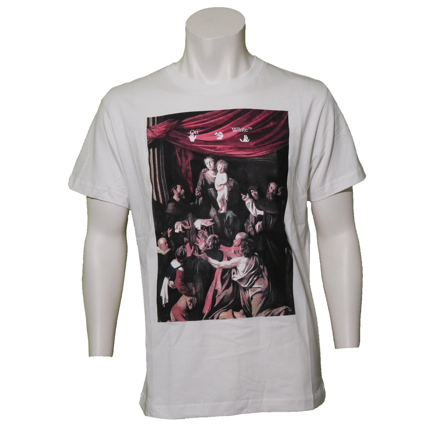 Off-White T-Shirt Oversize - Salvin Store