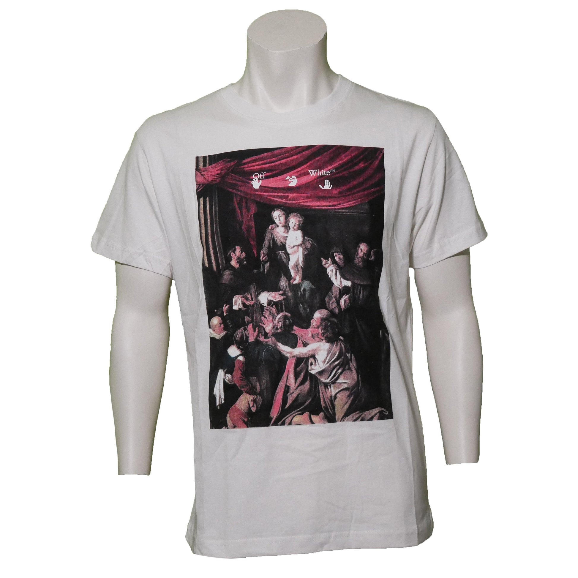 Off-White T-Shirt Oversize - Salvin Store