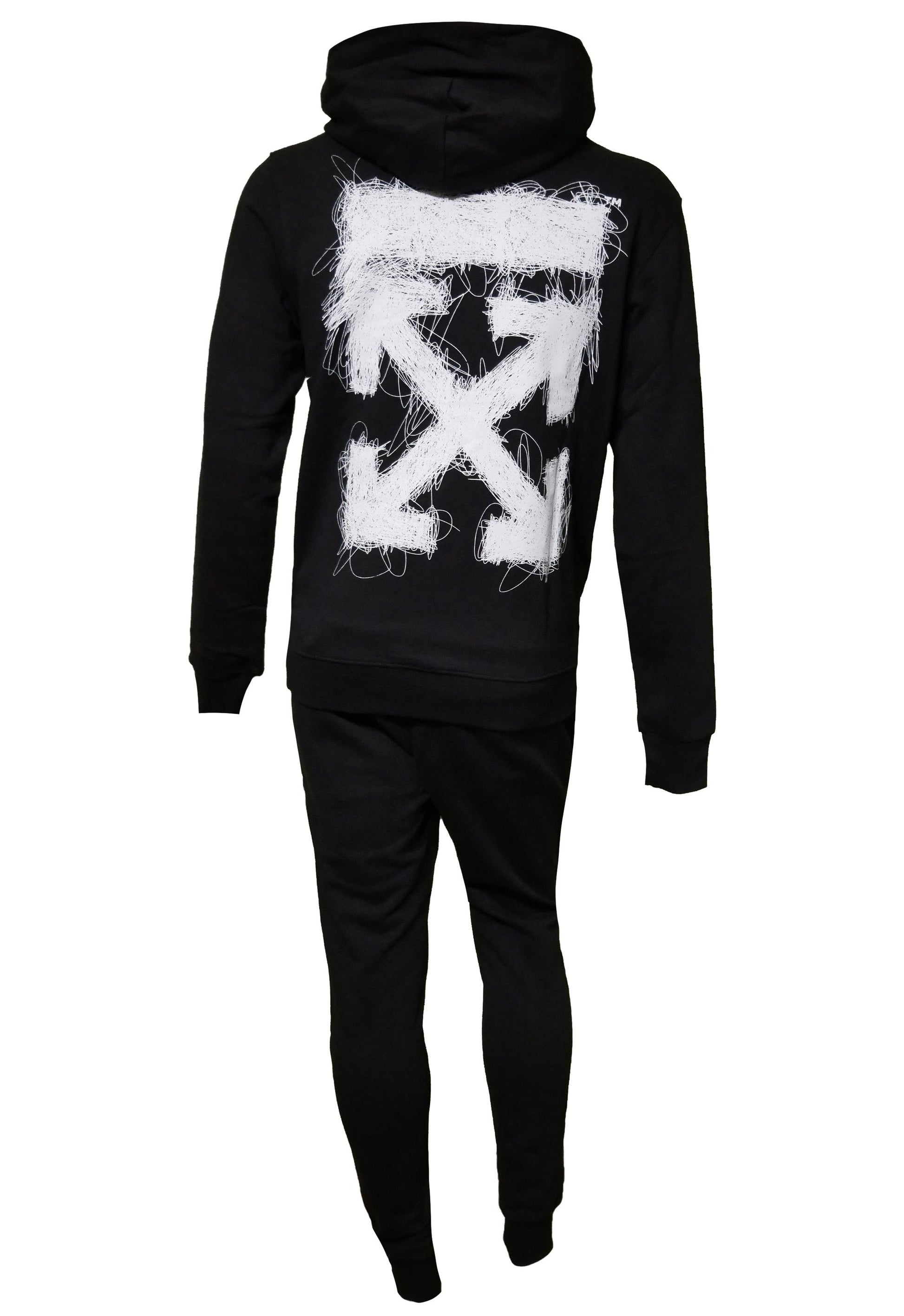 Off-White Herren Trainingsanzug – Vorderansicht