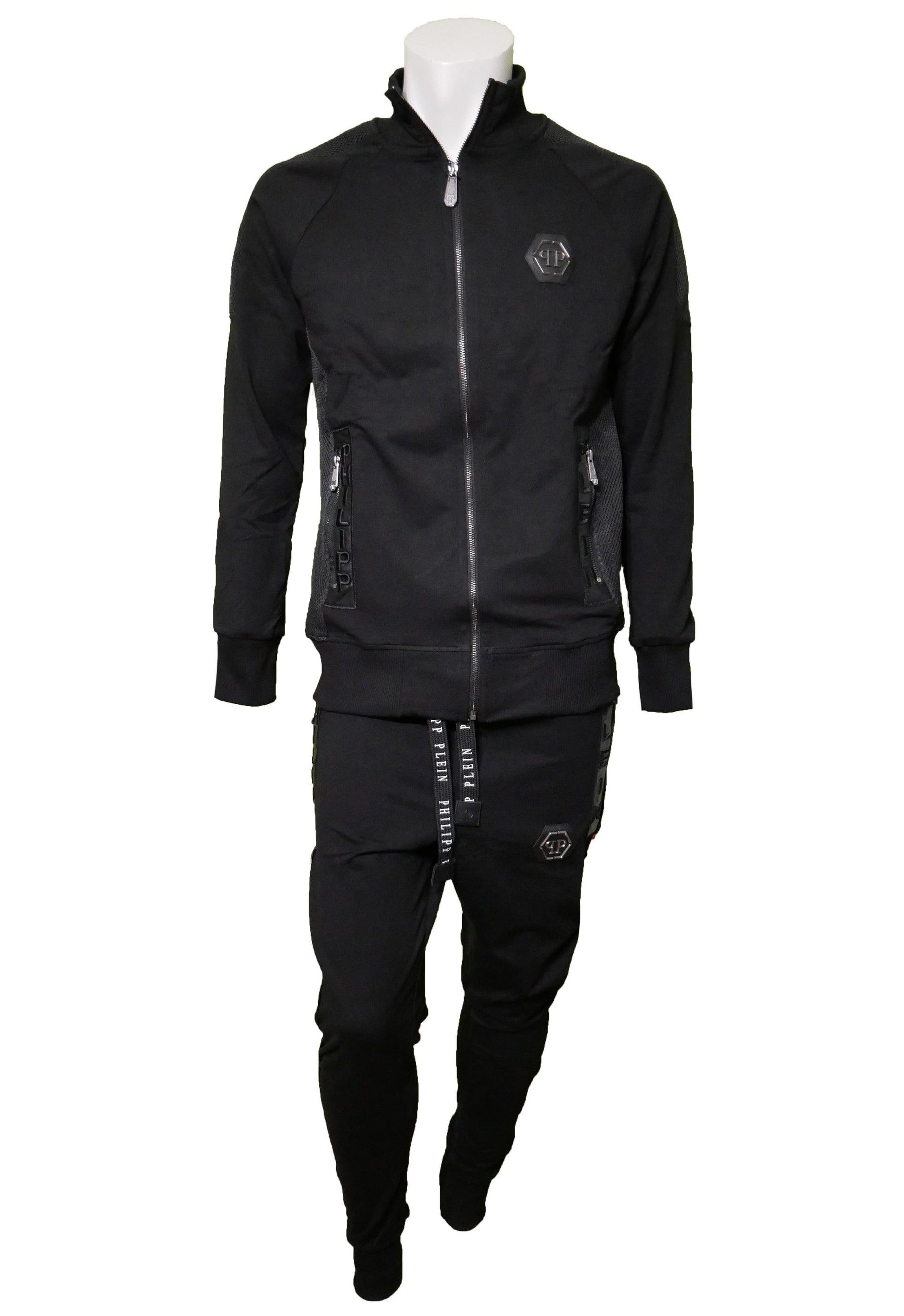 Philipp Plein Herren Trainingsanzug – Vorderansicht