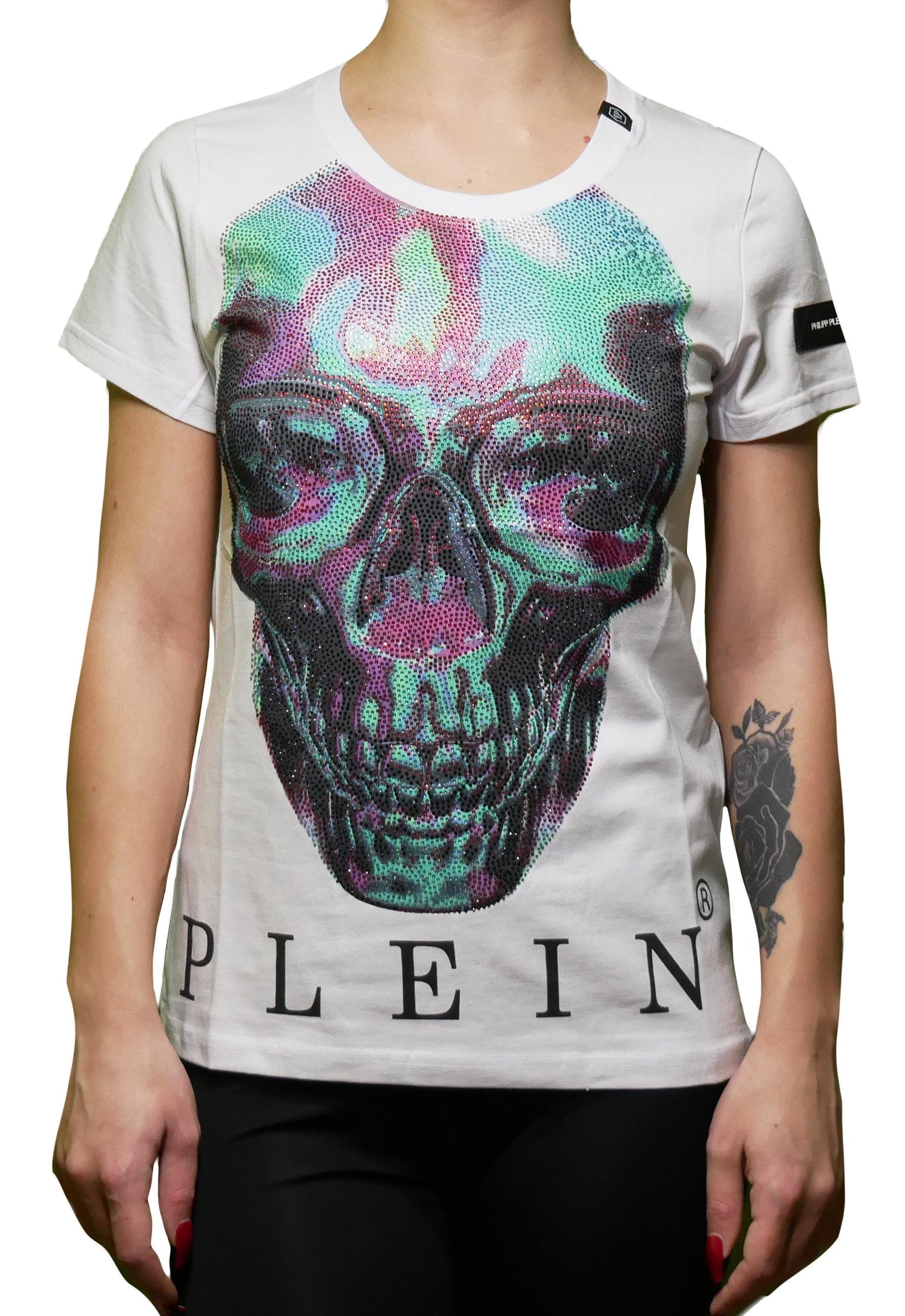 Philipp Plein Herren T-Shirt für Frauen – Vorderansicht