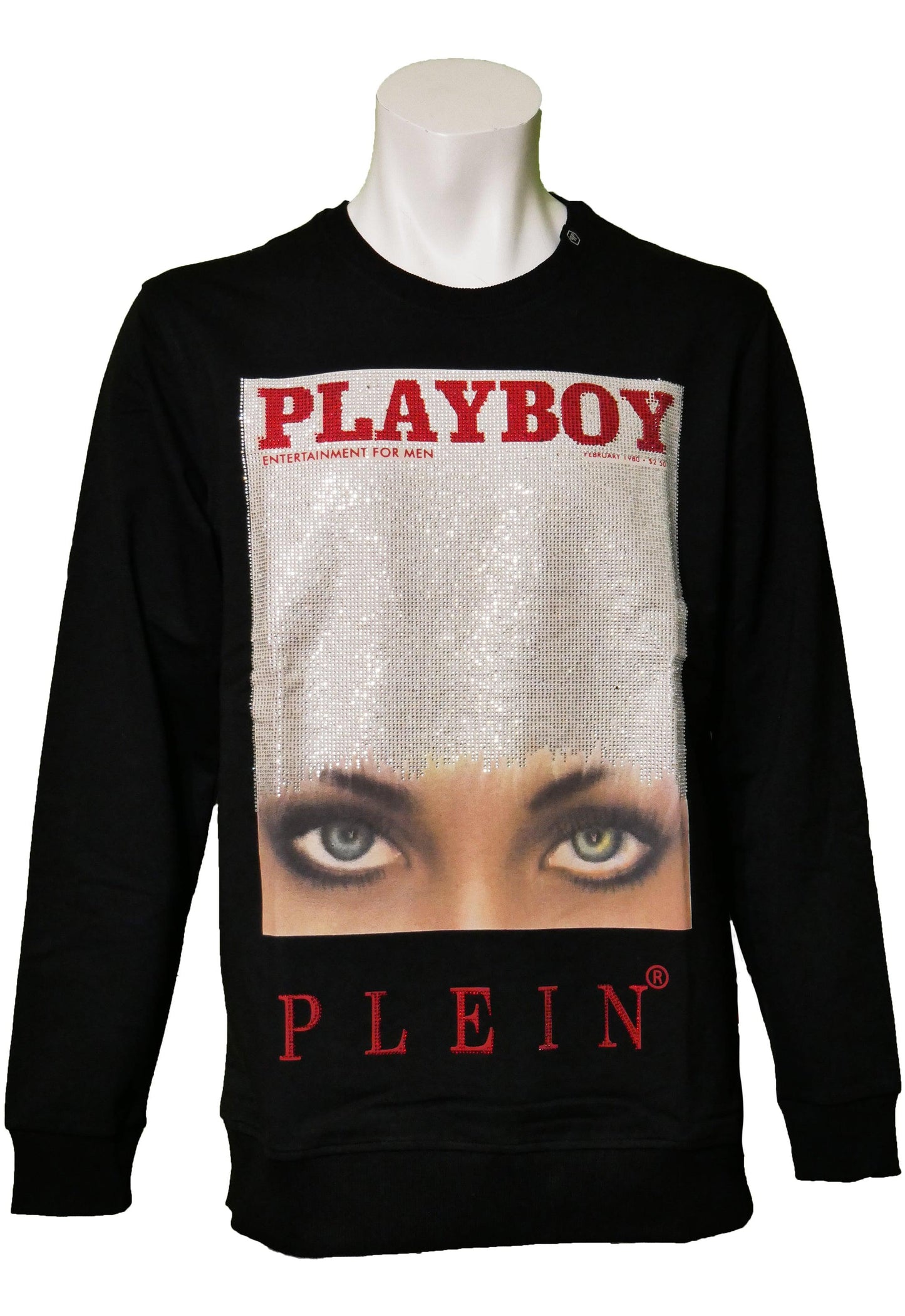 Philipp Plein Herren Pullover PlayBoy – Vorderansicht
