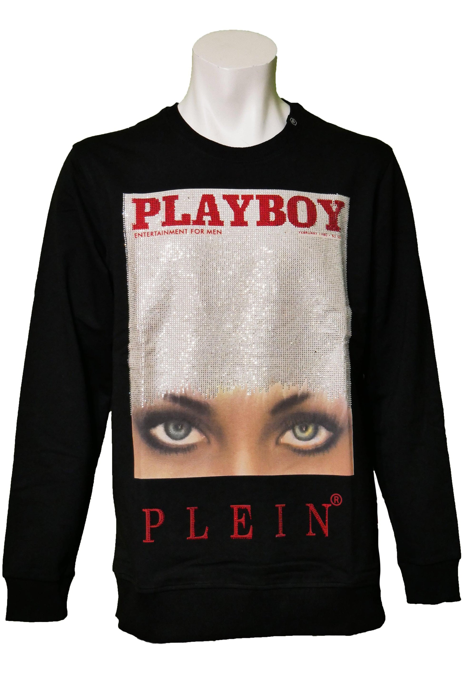 Philipp Plein Herren Pullover PlayBoy – Vorderansicht