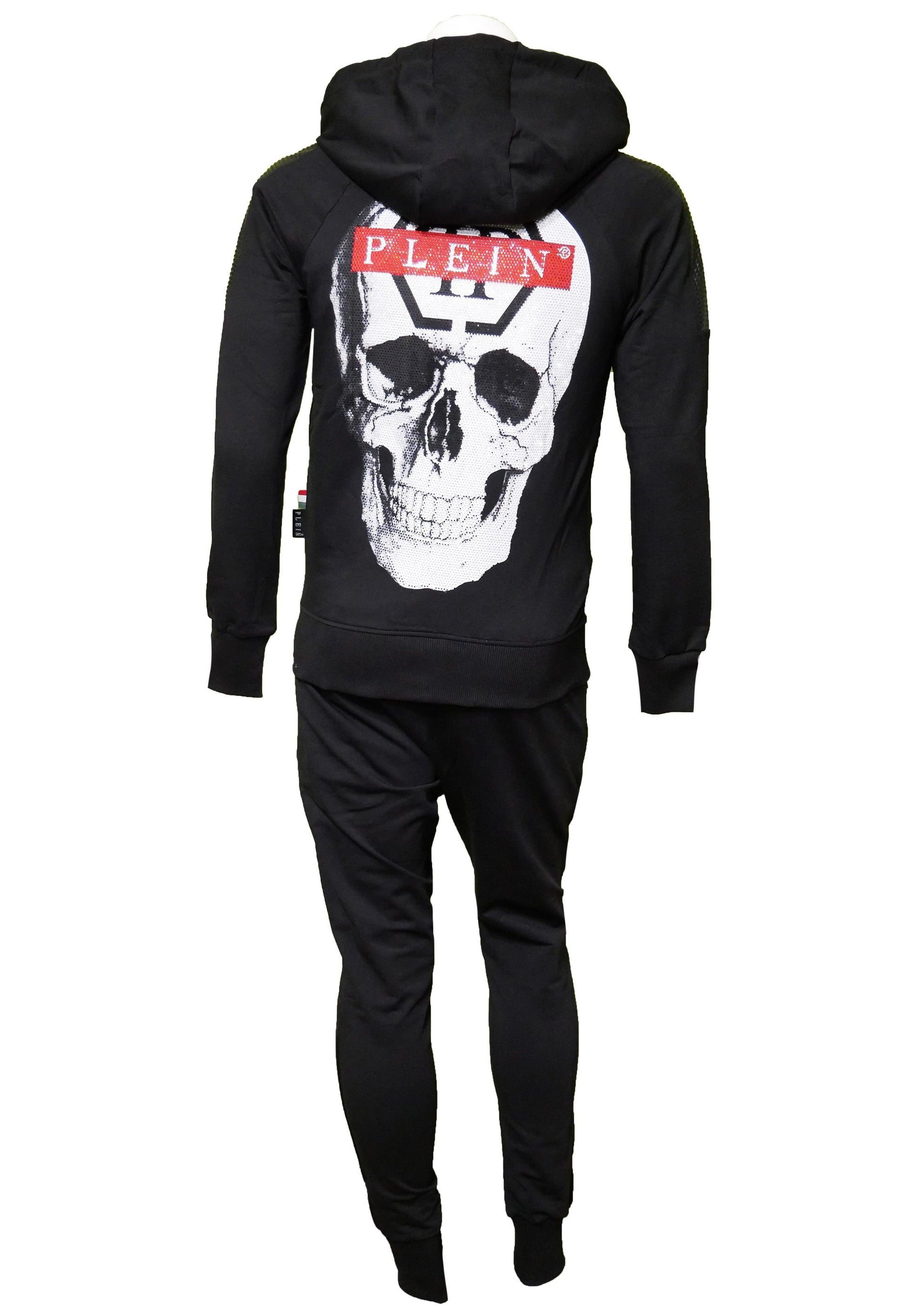 Philipp Plein Herren Trainingsanzug – Vorderansicht