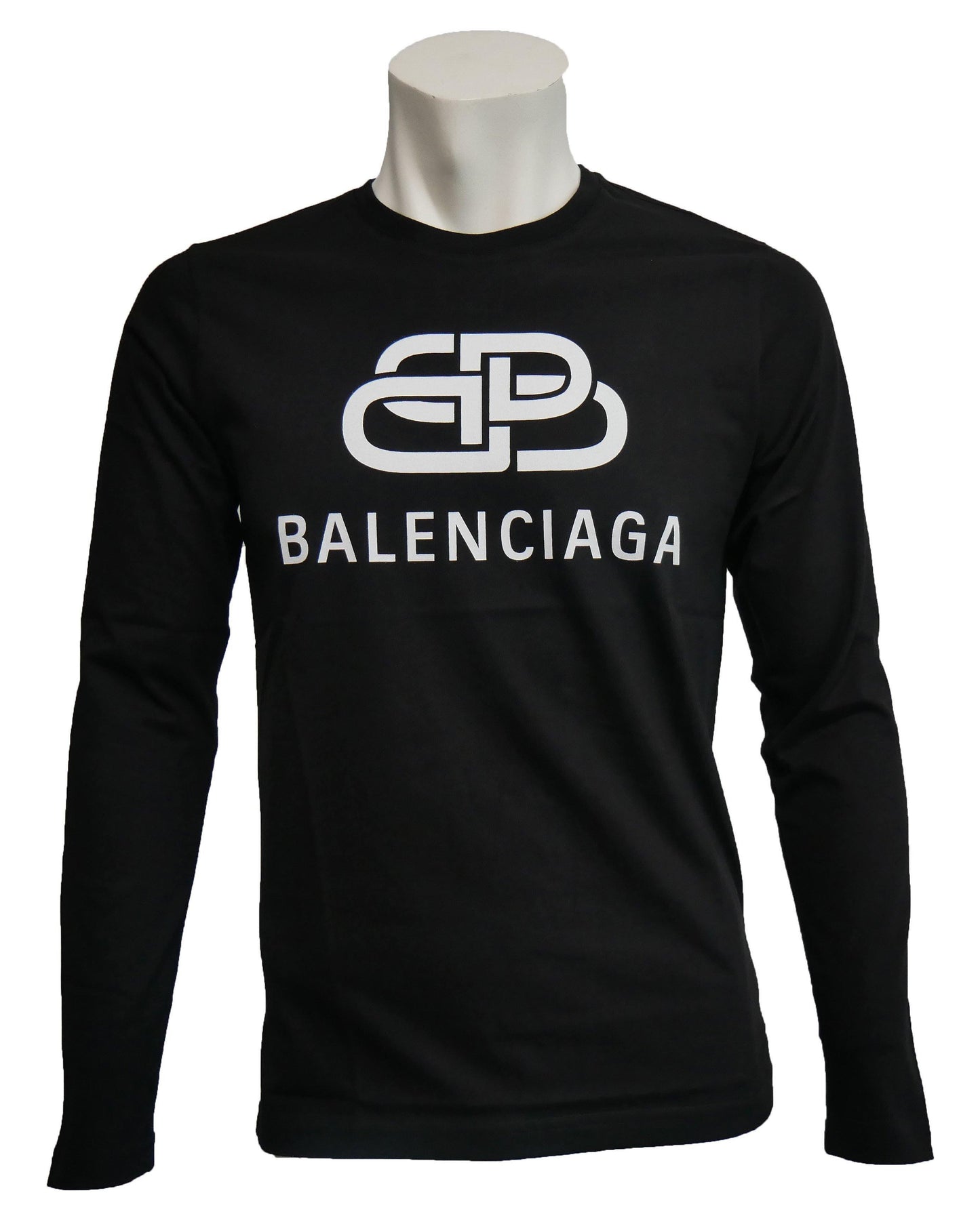 Balenciaga Herren T-Shirt Langarm – Vorderansicht
