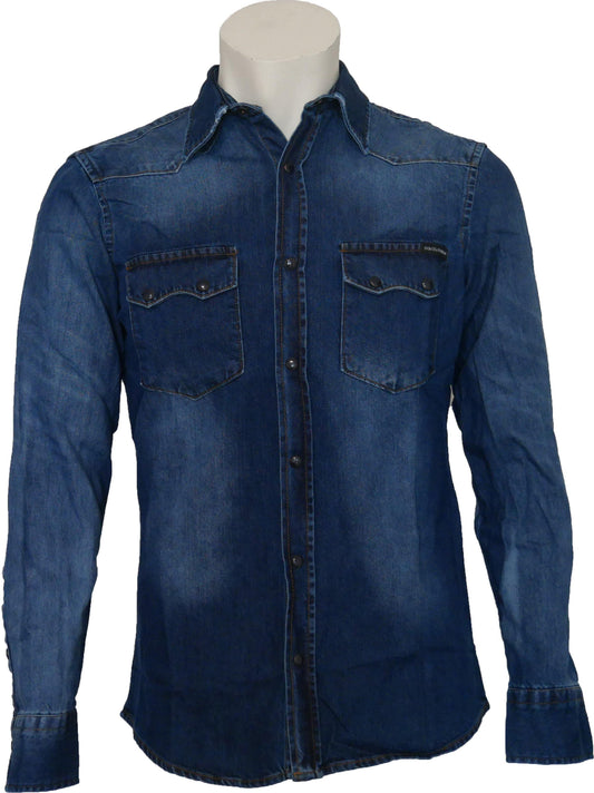 Dolce & Gabbana Herren Hemd Jeanshemd – Vorderansicht