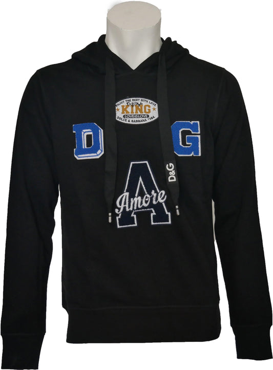 Dolce & Gabbana Herren Hoodie Kapuzenpullover – Vorderansicht