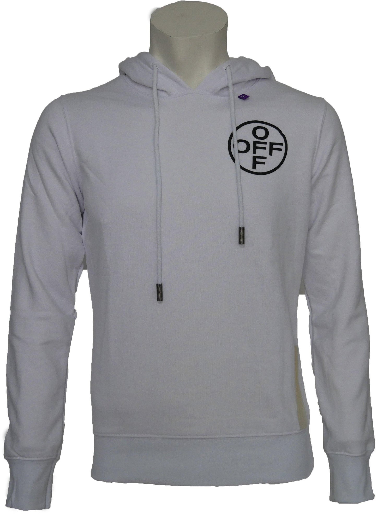 Off-White Herren Hoodie Kapuzenpullover – Vorderansicht